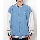 ワンポイント刺繍スタジャン ユニセックス レディース | WEGO【MEN】 | 詳細画像2