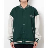 ワンポイント刺繍スタジャン ユニセックス レディース | WEGO【MEN】 | 詳細画像3