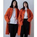 オレンジ | ニットメルトンステンカラーコート 韓国 韓国ファッション | WEGO【MEN】