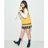 ラインスクールニットベスト | WEGO【WOMEN】 | 詳細画像8