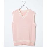 ラインスクールニットベスト | WEGO【WOMEN】 | 詳細画像16