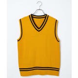 ラインスクールニットベスト | WEGO【WOMEN】 | 詳細画像17
