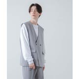 ルーズダブルジレ 秋服 冬服 服 長袖 秋冬 秋 冬 韓国 韓国ファッション | WEGO【MEN】 | 詳細画像2