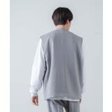 ルーズダブルジレ 秋服 冬服 服 長袖 秋冬 秋 冬 韓国 韓国ファッション | WEGO【MEN】 | 詳細画像3