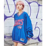 ブルー | 別注 NFL ナイロンプルオーバー | WEGO【WOMEN】