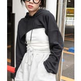 ブラック | キャミSETクロップドパーカー 秋服 冬服 | WEGO【WOMEN】