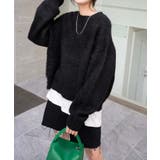 ブラック | モヘアライクプルオーバー 秋 冬 | WEGO【WOMEN】
