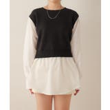 シャツレイヤードニットベスト 秋 冬 | WEGO【WOMEN】 | 詳細画像14