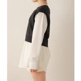 シャツレイヤードニットベスト 秋 冬 | WEGO【WOMEN】 | 詳細画像15