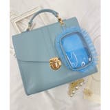 サックス | レターフラップ痛ショルダー 痛バ クリアバック | WEGO【WOMEN】