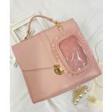 ピンク | レターフラップ痛ショルダー 痛バ クリアバック | WEGO【WOMEN】