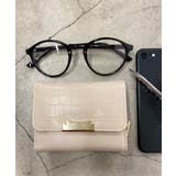 オフホワイト | 金具付きクロコウォレット | WEGO【WOMEN】
