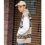 ルーズカウチンベスト 秋 冬 | WEGO【MEN】 | 詳細画像9