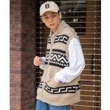 ルーズカウチンベスト 秋 冬 | WEGO【MEN】 | 詳細画像10