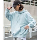 ブルーその他 | ヘビーウエイト BIGプルパーカー 韓国 | WEGO【WOMEN】