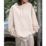 ライトベージュ | ヘビーウエイト BIGプルパーカー 韓国 | WEGO【WOMEN】