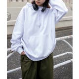 ホワイト | ヘビーウエイト BIGプルパーカー 韓国 | WEGO【WOMEN】