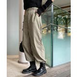 カーキ | ドローコードナイロンパンツ 秋 冬 | WEGO【WOMEN】