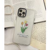 柄2 | ラバーフレームiphoneケース(ホワイト) スマホ スマホケース | WEGO【WOMEN】