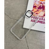 柄5 | ラバーフレームiphoneケース(ホワイト) スマホ スマホケース | WEGO【WOMEN】