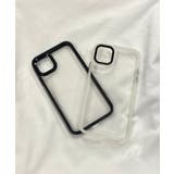 ラバーフレームiphoneケース(ホワイト) スマホ スマホケース | WEGO【WOMEN】 | 詳細画像4 