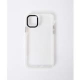 ラバーフレームiphoneケース(ホワイト) スマホ スマホケース | WEGO【WOMEN】 | 詳細画像5 