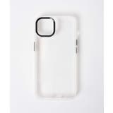 ラバーフレームiphoneケース(ホワイト) スマホ スマホケース | WEGO【WOMEN】 | 詳細画像7 