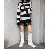 ダメージルーズボーダーニット 地雷系 韓国 | WEGO【WOMEN】 | 詳細画像9 