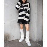 ダメージルーズボーダーニット 地雷系 韓国 | WEGO【WOMEN】 | 詳細画像10 
