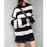 ダメージルーズボーダーニット 地雷系 韓国 | WEGO【WOMEN】 | 詳細画像14 