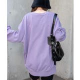 ロゴ刺繍ピグメントBIGプルオーバー | WEGO【WOMEN】 | 詳細画像6