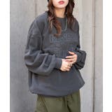 ロゴ刺繍ピグメントBIGプルオーバー | WEGO【WOMEN】 | 詳細画像12
