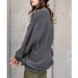ロゴ刺繍ピグメントBIGプルオーバー | WEGO【WOMEN】 | 詳細画像13