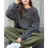 ロゴ刺繍ピグメントBIGプルオーバー | WEGO【WOMEN】 | 詳細画像17