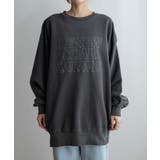 ロゴ刺繍ピグメントBIGプルオーバー | WEGO【WOMEN】 | 詳細画像18