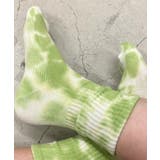 グリーン | タイダイソックス 韓国 韓国ファッション 春 夏 春夏 靴下 | WEGO【WOMEN】