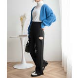 ダメージニットパンツ レディース 秋 | WEGO【WOMEN】 | 詳細画像8 