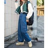 デニムワイドカーゴパンツ 韓国 韓国ファッション | WEGO【WOMEN】 | 詳細画像10 