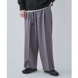 ベルト付き トロミワイドスラックス 韓国 | WEGO【MEN】 | 詳細画像12