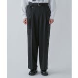ベルト付き トロミワイドスラックス 韓国 | WEGO【MEN】 | 詳細画像14