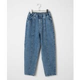 デニム中濃加工色 | センターシームイージーパンツ 韓国 韓国ファッション | WEGO【WOMEN】