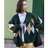 ルーズ総柄カーデ 韓国 韓国ファッション | WEGO【MEN】 | 詳細画像1 