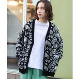 柄6 | ルーズ総柄カーデ 韓国 韓国ファッション | WEGO【MEN】