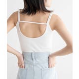 ロゴ刺繍カップインショートキャミソール キャミソール インナー | WEGO【WOMEN】 | 詳細画像8 