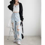 ロゴ刺繍カップインショートキャミソール キャミソール インナー | WEGO【WOMEN】 | 詳細画像9 
