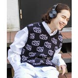 柄1 | 総柄JQDベスト メンズ レディース | WEGO【MEN】