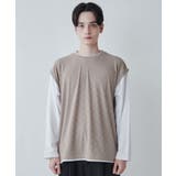 レイヤード ジャガードベストLSTee メンズ | WEGO【MEN】 | 詳細画像11