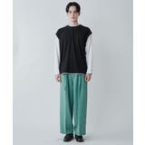 レイヤード ジャガードベストLSTee メンズ | WEGO【MEN】 | 詳細画像16