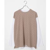 レイヤード ジャガードベストLSTee メンズ | WEGO【MEN】 | 詳細画像23