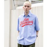 サックス | スタジアムBIGシャツ メンズ レディース | WEGO【MEN】